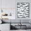Art sur toile encadré gris