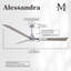 Ventilateur de plafond Alessandra 72-63956770-9636484