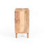 Table de chevet en bois naturel