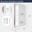 Miroir Dasen 16 x 26 po