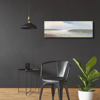 «Soft Shore» par Wellington Studio, art mural en verre acrylique
