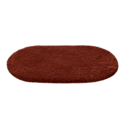 Kbndieu Bath Mat Bathroom Rugs Floor Mats Household Oval Living Room Carpet Entry Door Bedroom Foot Mats Bathroom Bathroom Absorbent Floor Mats 23.62x35.43in