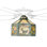 12"h X 13"w Deer Fan Light