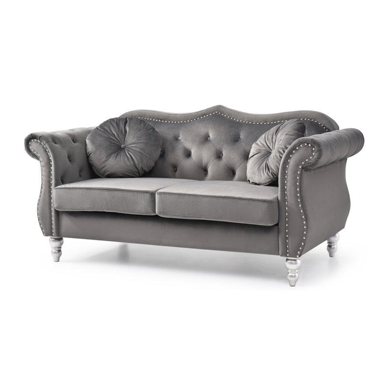 Causeuse Cozy, Gris foncé
