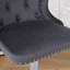 Swivel Velvet Counter Height Bar Stools With Lion Head Pull Ring For Kitchen Island-2125177599
