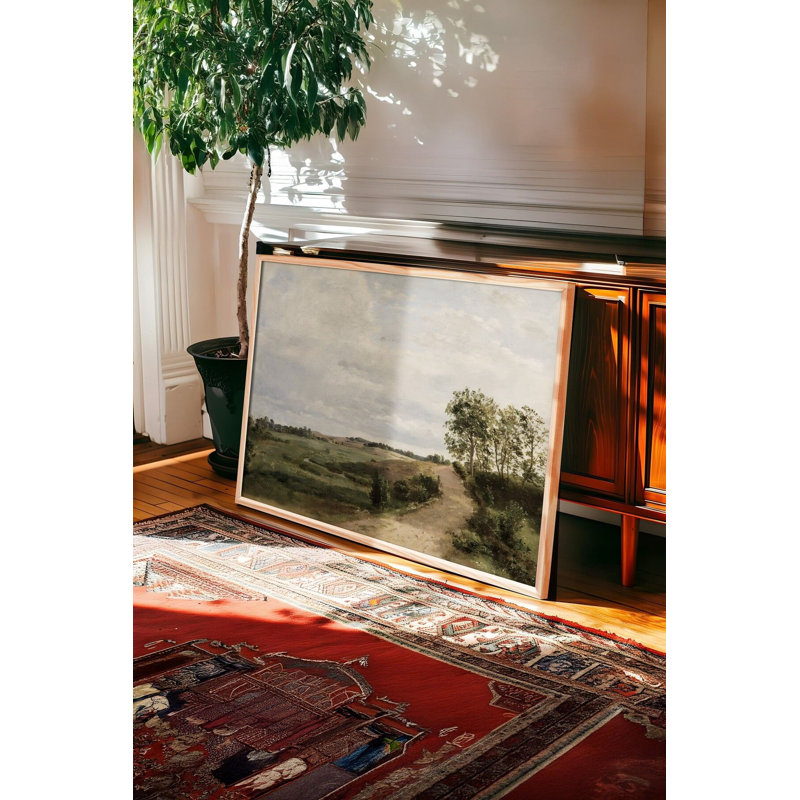 Peinture décorative encadrée