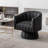 Faux Leather Upholstered Swivel Barrel Chair-135525716-170896852