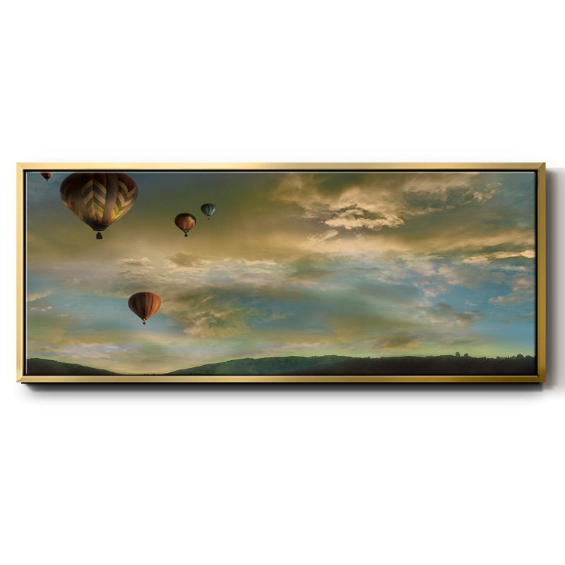 Sunset Rendezvous- Framed Canvas