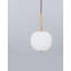 1 - Light Antique Brass Sphere Pendant-2003791512