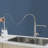 Topcraft Single Handle Pull Down Kitchen Sink Faucet with Sensor-94118621