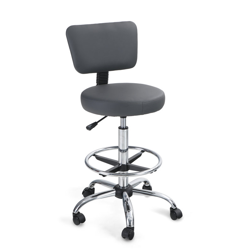 Latitude Run® Markece Drafting Chair, Gray