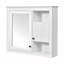 Armoire murale 32 po avec miroir