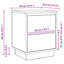 Bedside Cabinet With Drawer 2 Pcs 39 X 34.5 X 50 Cm-1630674938