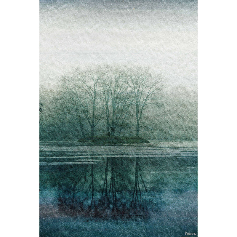 «Apple Lake», reproduction d'impression sur toile, H 36 po x l 24 po