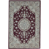 Hand-Knotted High-Quality Gray Area Rug