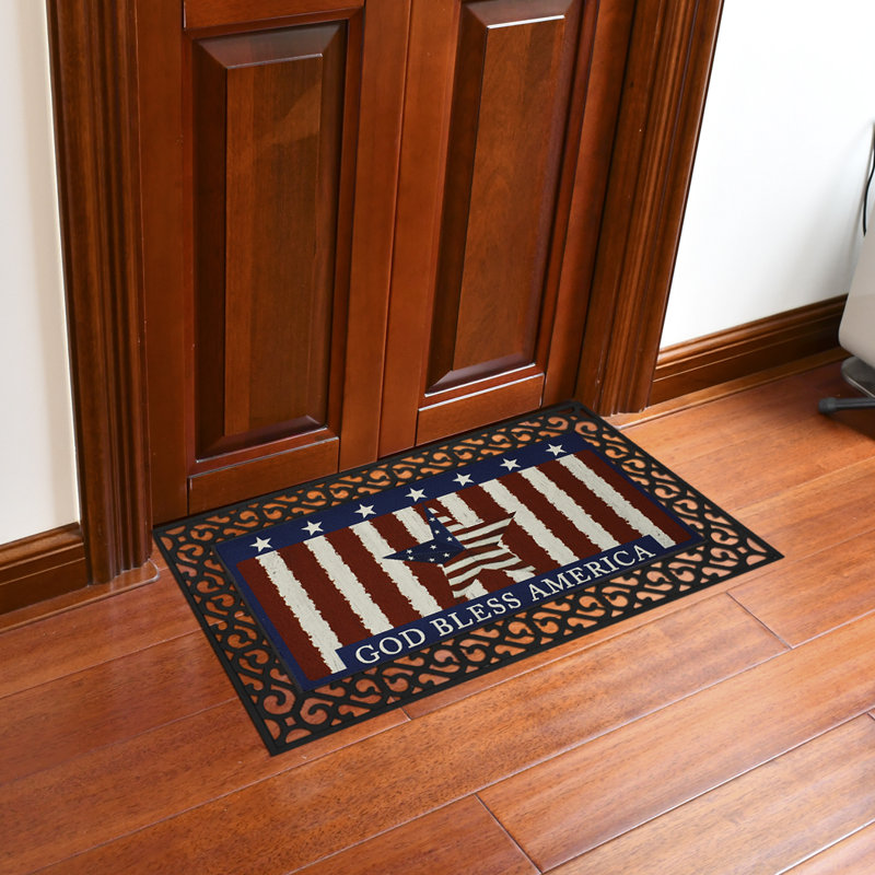 Tapis d'entrée / extérieur antidérapant Welcome