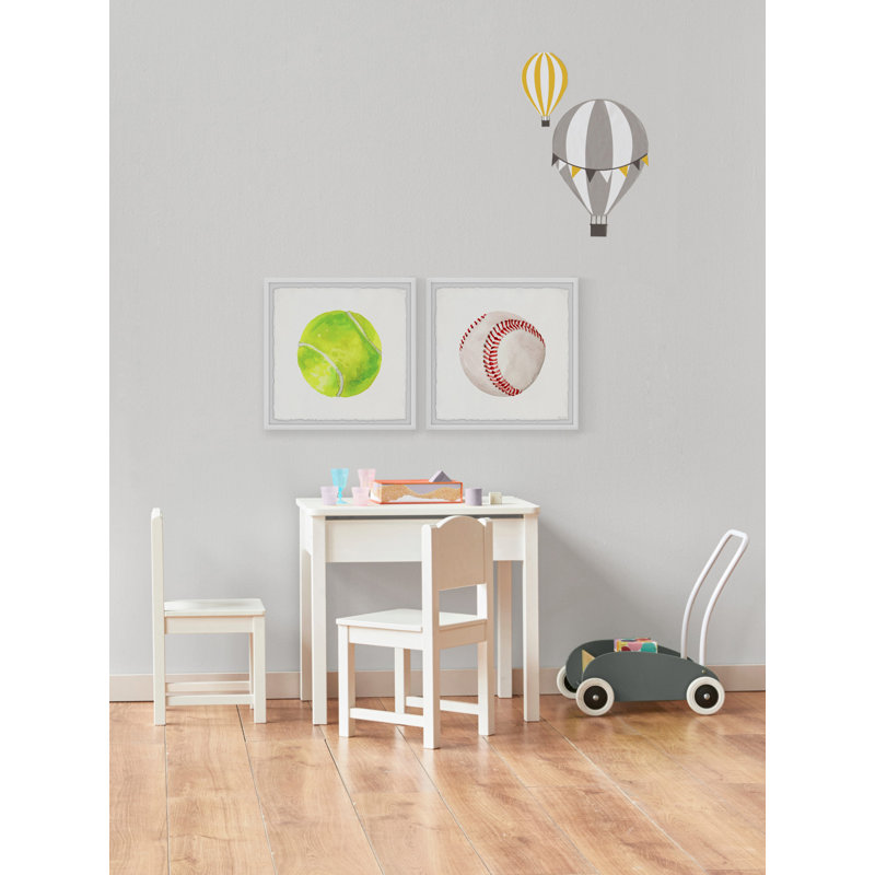 Earls 2 Piece Wrapped Canvas Print, 45cm H x 91cm W