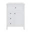 Meuble-lavabo 24 po avec lavabo supérieur, tiroirs et tiroir rabattable, tablette réglable-1900392929