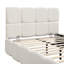 Beige Upholstered Bed-136085887