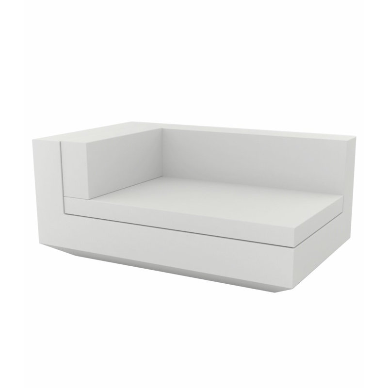 Vela Left Chaise Lounge with Cushion
