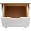 Gerace 38cm W Solid Wood Bedside Table