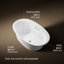 Underscore® 60" x 36" Drop-in Soaking Acrylic Bathtub-337593038