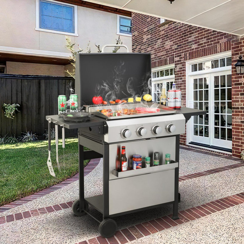 Burner Propane Gas BBQ Grill