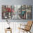 " Eiffel View From Charlie's Café " 3 - Pieces-2037442205