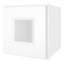 Armoire murale standard traditionnelle en contreplaqué blanc prêt à assembler Homeibro l 18 po x P 12 po x H 12 po Homeibro-1716590371-1716590398