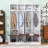 Hall Tree with Storage Bench, Hooks and Cabinets-129466505