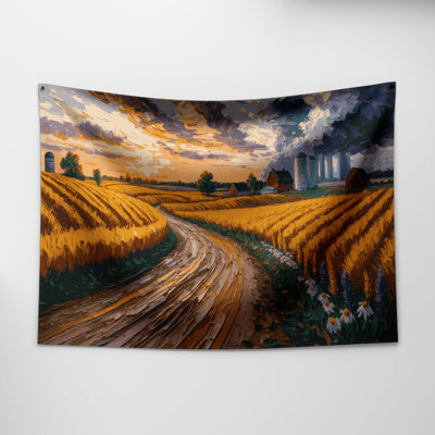 Tapisserie murale «USA State Indiana»