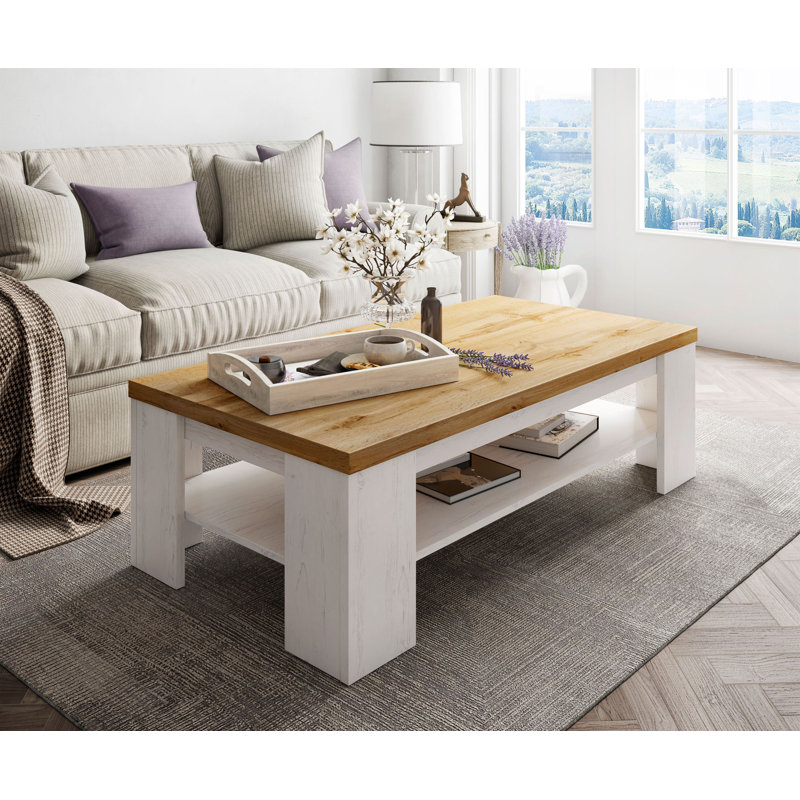 Four Leg Coffee Table with Storage