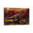 T-Rex Defeating A Spinosaurus Dinosaur In Battle by Aram Papazyan - Graphic Art on Canvas-420169966-420165894