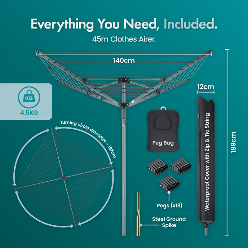 Rotary / Umbrella Clothesline