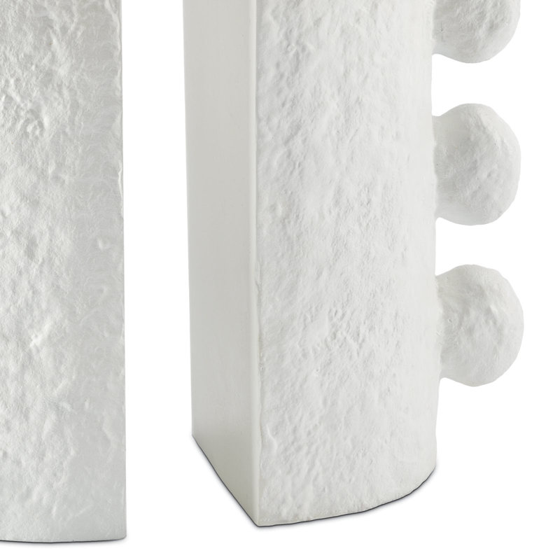 Sanya Bookend Set, White