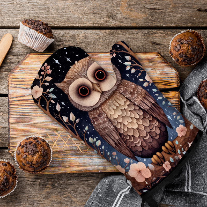Molleton en coton Folk Art OWL