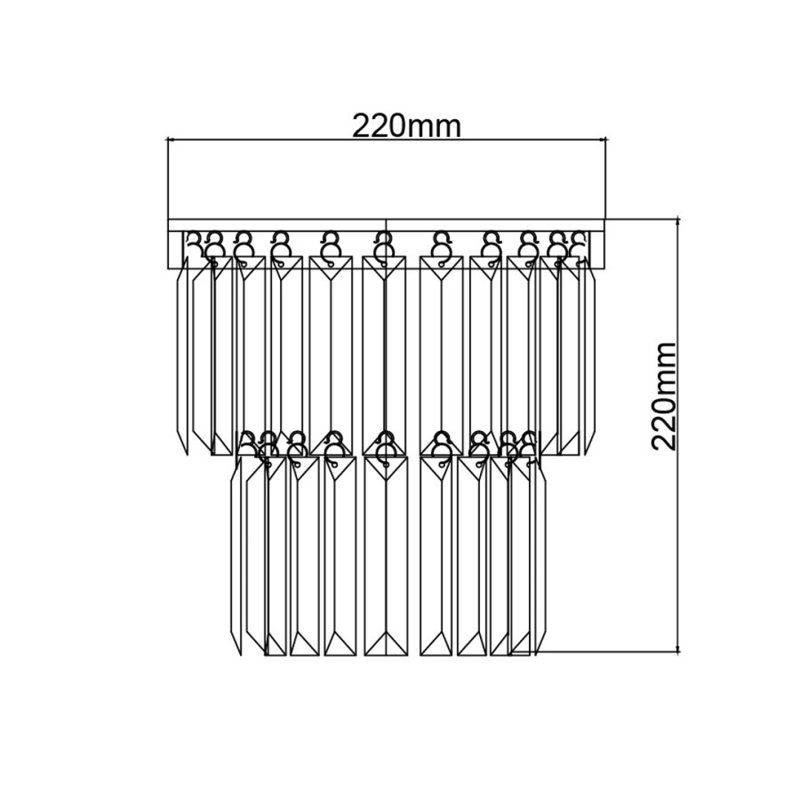 Glass Flush Mount
