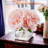 Silk Peony Arrangement in Vase-1638059414