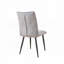 Chaises de salle à manger rembourrées en velours-109254198