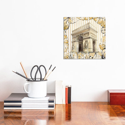Golden Paris II by Lanie Loreth - Wrapped Canvas Painting