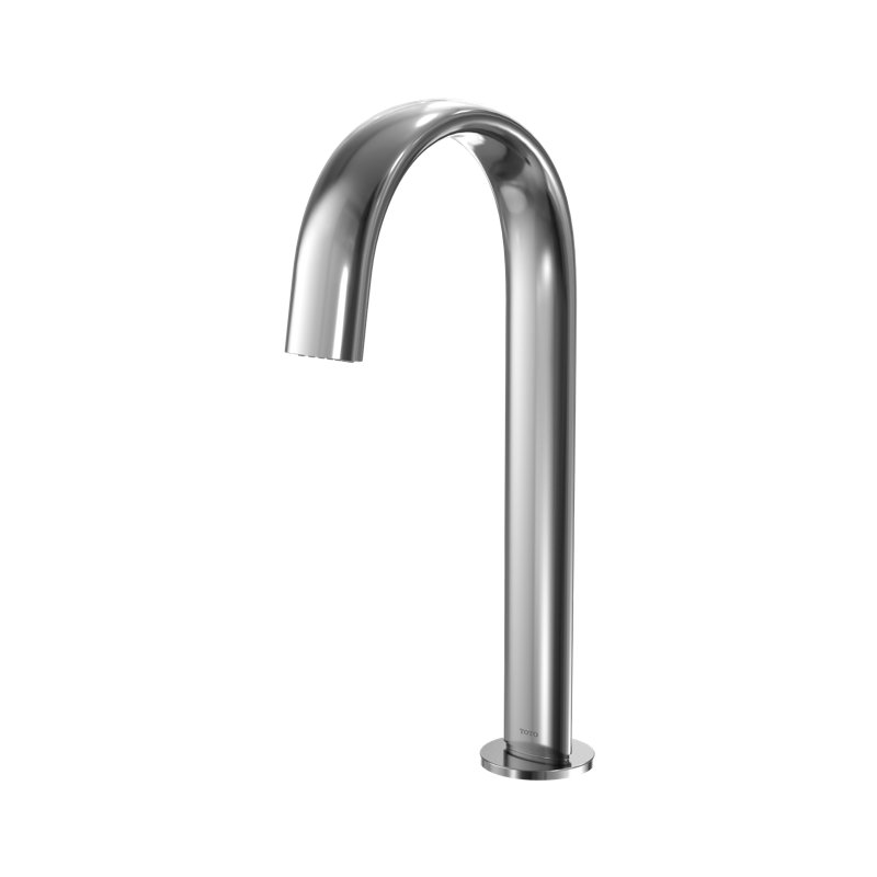 TOTO® Gooseneck Vessel ECOPOWER® 0.5 GPM Touchless Bathroom Faucet, 10 Second On-Demand Flow, Polished Chrome