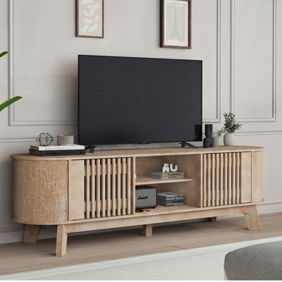 Meuble télé avec rangement et tablettes Jocelyn