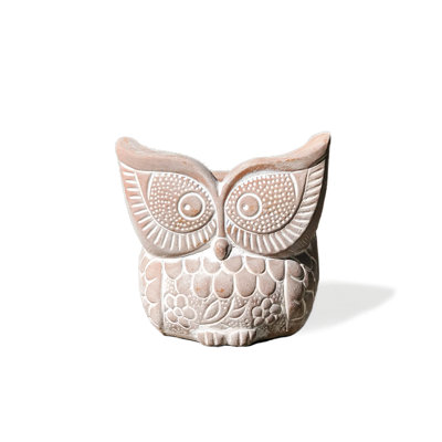 Pot de fleurs statue Big Owl