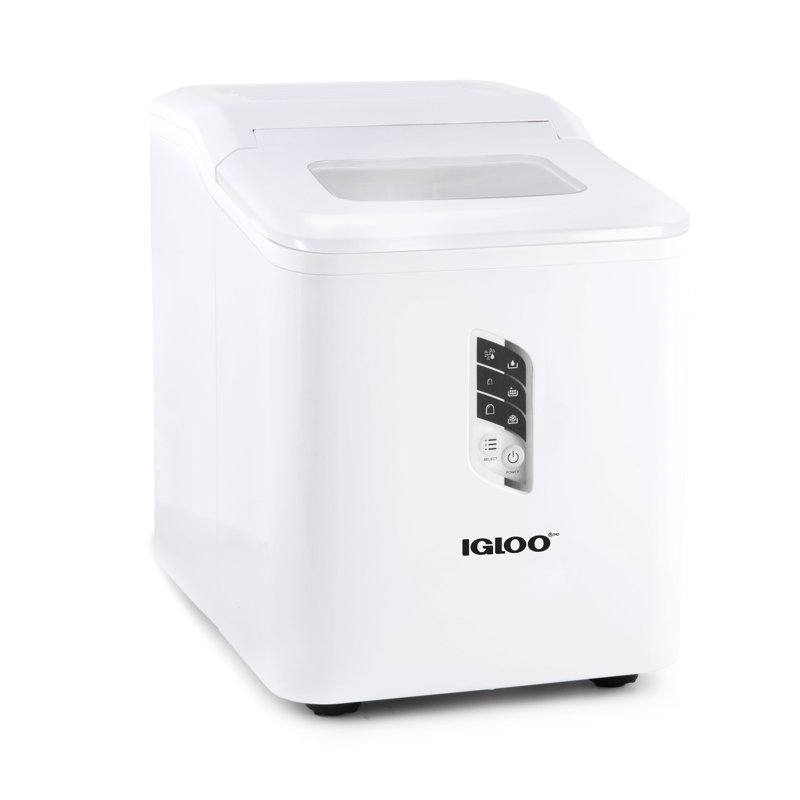 Igloo Automatic Self-Cleaning 26-Lb. Ice Maker, White