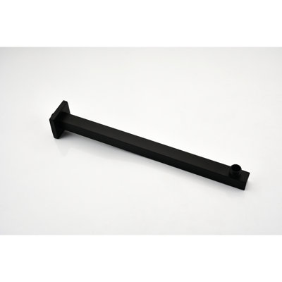 Robinet de douche en laiton noir mat - Tête de pluie de 10 pouces et à main, mélangeur de pluie de salle de bain de luxe, buse autonettoyante pour un débit d'eau régulier, compatible avec les tuyaux American Standard, valve brute