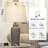 Parisse Resin Dimmable Table Lamp with USB Charging Ports-2044501744-2044501749