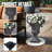 19.25'' Delphine Black Urn
