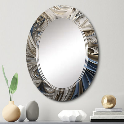 Elberson - Miroir mural moderne ovale