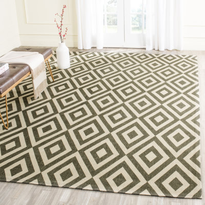 Tapis en jute tissé à la main Nilde Cedar Brook