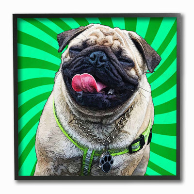 « Happy Carlin » par Kim Curinga-impression d’art graphique par Kim Curinga